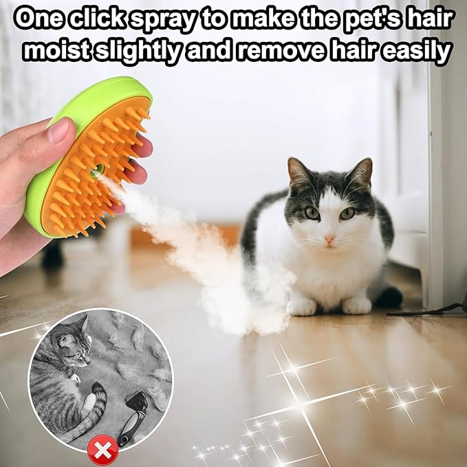 Parna četka za mačke i pse
