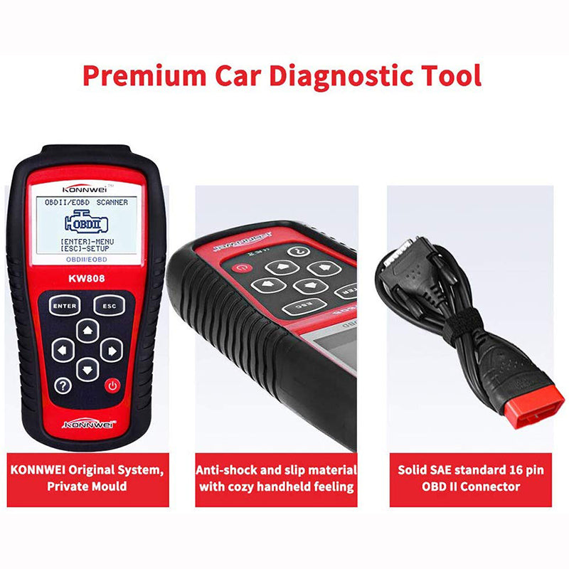 KW808 auto dijagnostika OBD II