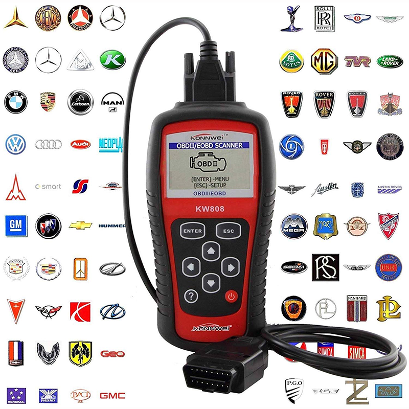 KW808 auto dijagnostika OBD II