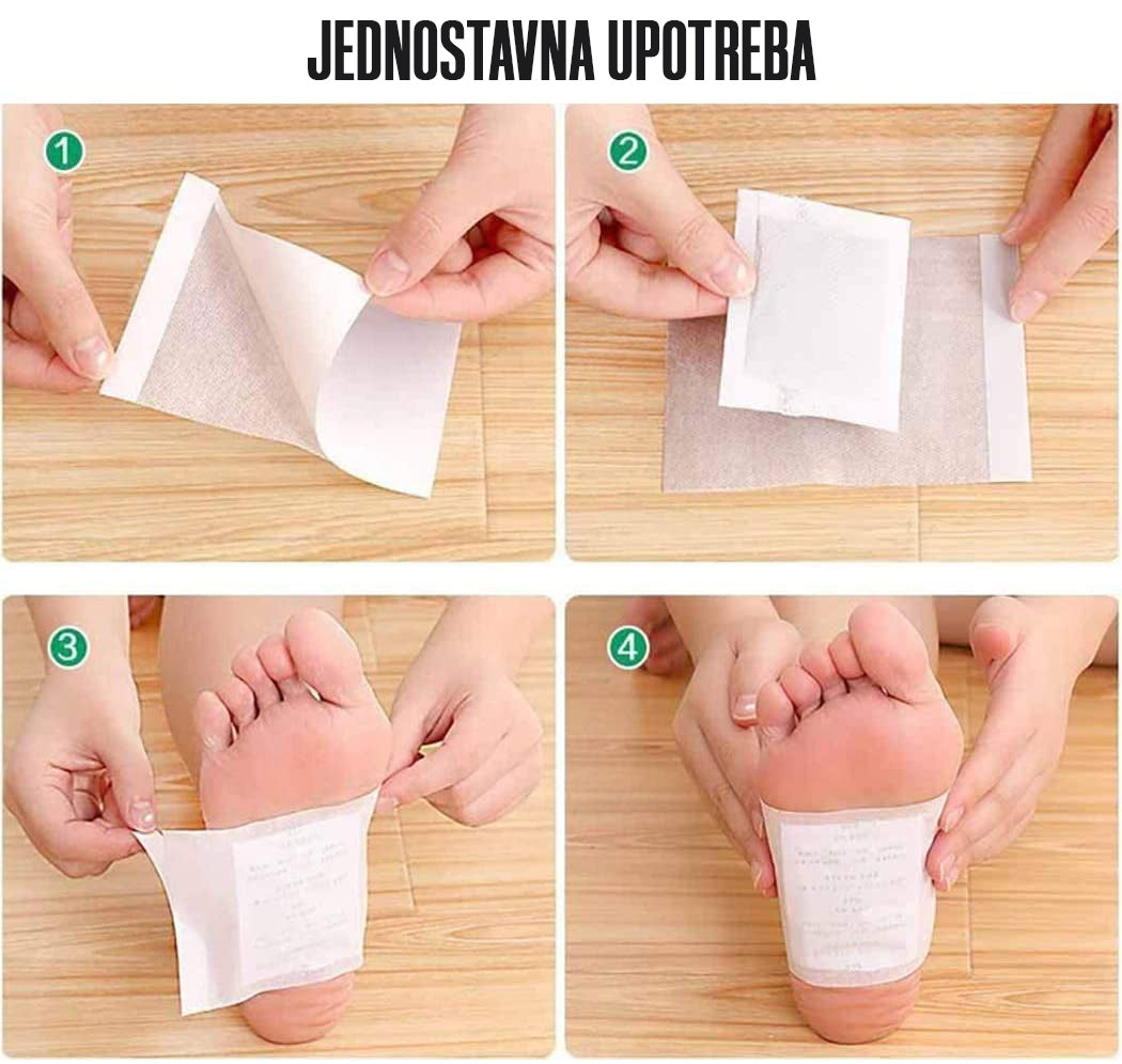 KINOKI – Flasteri za detoksikaciju organizma 4kom za 1350 rsd